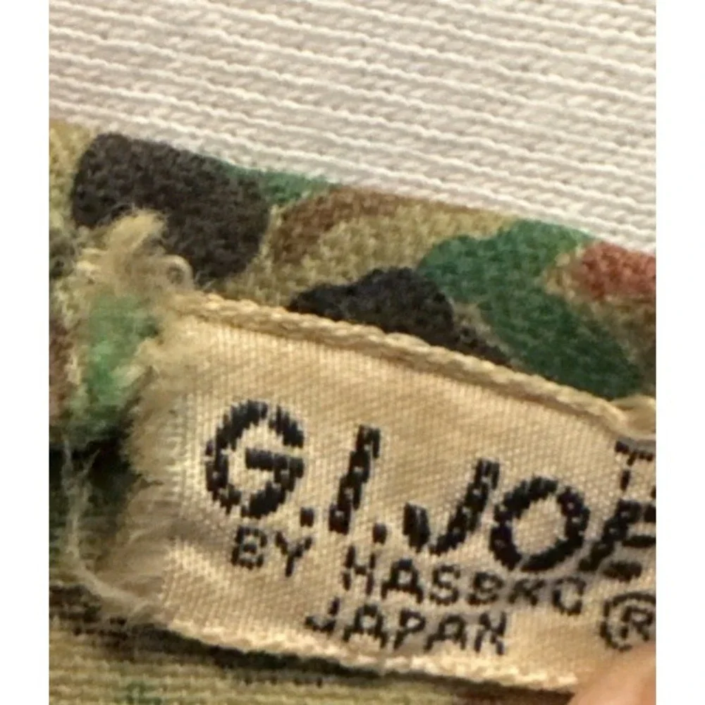 Vintage 1960's GI Joe Action Soldier Camouflage Uniform  Shirt Fatigues Japan